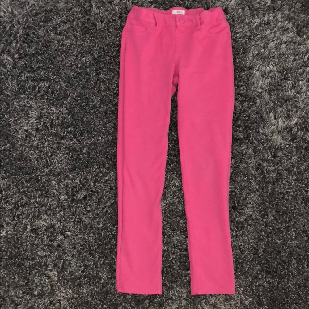 Adjustable Pink Jeggings